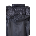 Two-piece work rain suit, PU-coated polyester, 225 g/m2, Velilla blue colour fifth view