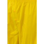 Two-piece work rain suit, PU-coated polyester, 225 g/m2, Velilla yellow colour eighth view