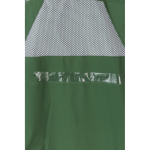 Two-piece work rain suit, PU-coated polyester, 225 g/m2, Velilla green colour seventh view