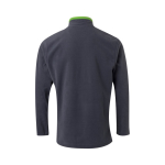 Unisex fleece work jacket, polyester, 220 g/m2, Velilla green colour