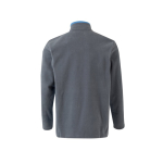 Unisex fleece work jacket, polyester, 220 g/m2, Velilla light blue colour