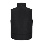 Unisex multi-pocket work vest, polyester, 120 g/m2, Velilla yellow colour