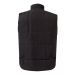 Unisex multi-pocket work vest, polyester, 120 g/m2, Velilla orange colour