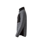 Padded jacket with elastic fabric in multiple areas, 265 g/m2, Velilla grey colour third view