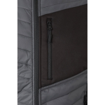 Padded jacket with elastic fabric in multiple areas, 265 g/m2, Velilla grey colour sixth view
