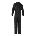 Work overalls, cotton and polyester, with zip, 200 g/m2, Velilla black colour second view