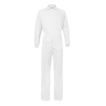Work overalls, cotton and polyester, with zip, 200 g/m2, Velilla white colour second view
