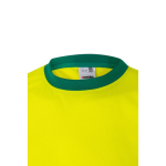 Extra-large work T-shirt, reflective, polyester, 140 g/m2, Velilla green colour fifth view