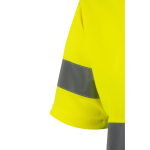 Extra-large work T-shirt, reflective, polyester, 140 g/m2, Velilla green colour sixth view