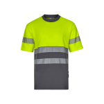 Work T-shirt, piqué fabric, cotton, polyester, 150 g/m2, Velilla grey colour second view