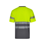 Work T-shirt, piqué fabric, cotton, polyester, 150 g/m2, Velilla grey colour