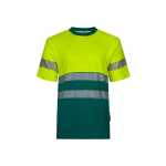Work T-shirt, piqué fabric, cotton, polyester, 150 g/m2, Velilla green colour second view