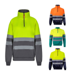 Polyester work jumper with fleece fabric, 300 g/m2, Velilla various colours