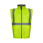 4-in-1 polyester work parka, PU-coated, 180 g/m2, Velilla grey colour seventh view