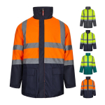 4-in-1 polyester work parka, PU-coated, 180 g/m2, Velilla various colours