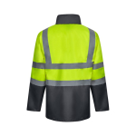 4-in-1 extra-large polyester work parka, 180 g/m2, Velilla grey colour