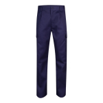 Trousers, cotton and polyester, elastic waistband, 190 g/m2, Velilla blue colour second view