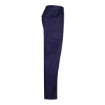 Trousers, cotton and polyester, elastic waistband, 190 g/m2, Velilla blue colour fourth view