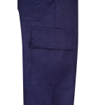 Trousers, cotton and polyester, elastic waistband, 190 g/m2, Velilla blue colour fifth view
