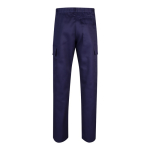 Trousers, cotton and polyester, elastic waistband, 190 g/m2, Velilla blue colour
