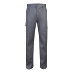 Trousers, cotton and polyester, elastic waistband, 190 g/m2, Velilla grey colour second view