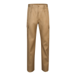 Trousers, cotton and polyester, elastic waistband, 190 g/m2, Velilla natural colour second view