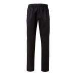 Unisex trousers, cotton, polyester, elastic waistband, 190 g/m2, Velilla black colour