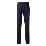 Unisex trousers, cotton, polyester, elastic waistband, 190 g/m2, Velilla blue colour