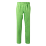 Unisex trousers, cotton, polyester, elastic waistband, 190 g/m2, Velilla lime colour