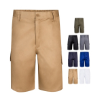 Multi-pocket twill shorts, cotton and polyester, 200 g/m2, Velilla various colours