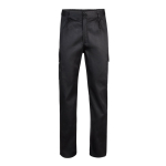 Unisex multi-pocket trousers, cotton and polyester, 200 g/m2, Velilla black colour second view