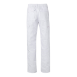 Unisex multi-pocket trousers, cotton and polyester, 200 g/m2, Velilla white colour