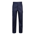 Unisex multi-pocket trousers, cotton and polyester, 200 g/m2, Velilla navy-blue colour second view