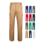 Unisex multi-pocket trousers, cotton and polyester, 200 g/m2, Velilla various colours