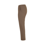 Unisex chino-style elastic trousers, cotton, elastane, 260 g/m2, Velilla natural colour third view