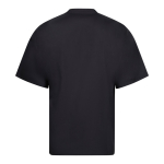 Short-sleeved chef's jacket, polyester and cotton, 110 g/m2, Velilla black colour