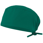 Healthcare twill cap, polyester and cotton, 190 g/m2, Velilla green colour