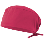 Healthcare twill cap, polyester and cotton, 190 g/m2, Velilla pink colour