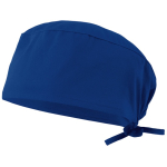 Healthcare twill cap, polyester and cotton, 190 g/m2, Velilla royal blue colour