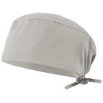 Healthcare twill cap, polyester and cotton, 190 g/m2, Velilla light grey colour