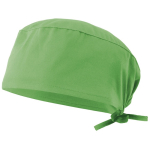 Healthcare twill cap, polyester and cotton, 190 g/m2, Velilla lime colour