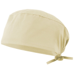 Healthcare twill cap, polyester and cotton, 190 g/m2, Velilla ivory colour