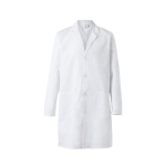 Unisex twill blouse, polyester and cotton, 180 g/m2, Velilla white colour second view