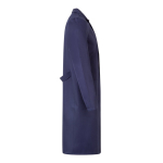 Work blouse, twill fabric, polyester and cotton, 175 g/m2, Velilla blue colour fourth view