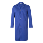 Work blouse, twill fabric, polyester and cotton, 175 g/m2, Velilla royal blue colour second view