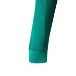 Unisex long-sleeved piqué polo, cotton, polyester, 150 g/m2, Velilla green colour seventh view