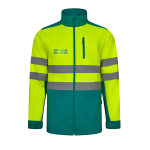 Softshell work jacket with fleece lining, polyester, 280 g/m2, Velilla main view