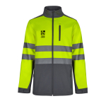 Extra-large softshell work jacket with fleece lining, 280 g/m2, Velilla main view