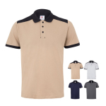 Unisex work polo shirt, short sleeves, polyester, 200 g/m2, Velilla various colours