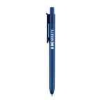Ballpoint pen made from milk carton boxes, blue ink blue colour image with logo 3